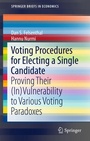Cover: Voting Procedures for Electing a Single Candidate - Springer