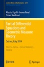 Cover: Partial Differential Equations and Geometric Measure Theory - Springer