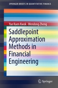 Cover: Saddlepoint Approximation Methods in Financial Engineering - Springer