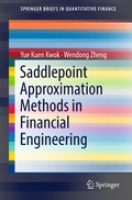 Cover: Saddlepoint Approximation Methods in Financial Engineering - Springer