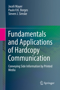 Abbildung von: Fundamentals and Applications of Hardcopy Communication - Springer