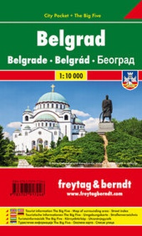 Abbildung von: Belgrad, Stadtplan 1:10.000, City Pocket + The Big Five - Freytag-Berndt und ARTARIA