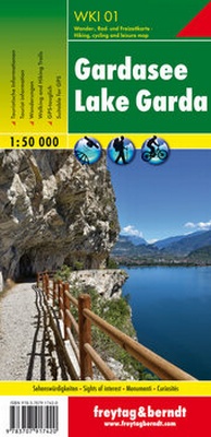 Abbildung von: Gardasee, Wanderkarte 1:50.000 - Freytag-Berndt und ARTARIA