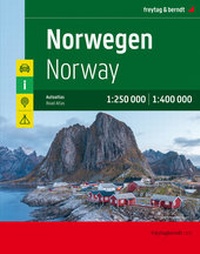 Abbildung von: Norwegen, Autoatlas 1:250.000 - 1:400.000 - Freytag-Berndt und ARTARIA