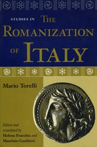 Enlarge image Cover: Studies in the Romanization of Italy - University of Alberta Press