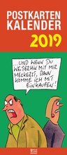 Cover: Postkartenkalender 2019 - Bild u. Heimat