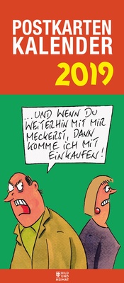 Enlarge image Cover: Postkartenkalender 2019 - Bild u. Heimat