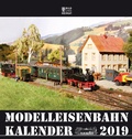 Cover: Modelleisenbahnkalender 2019 - Bild u. Heimat
