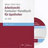 Abbildung von: Arbeitsrecht Formular-Handbuch für Apotheker - Deutscher Apotheker Verlag