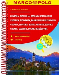 Abbildung von: MARCO POLO Reiseatlas Kroatien, Slowenien, Bosnien und Herzegowina 1:300.000 - MARCO POLO ein Imprint von MAIRDUMONT