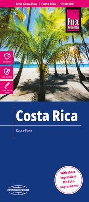 Abbildung von: Reise Know-How Landkarte Costa Rica (1:300.000) - Reise Know-How Verlag Peter Rump GmbH