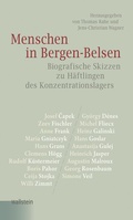 Cover: Menschen in Bergen-Belsen - Wallstein