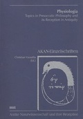 Cover: Physiologia - WVT Wissenschaftlicher Verlag Trier