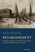 Cover: Retablissement - Lukas Verlag f&uuml;r Kunst- und Geistesgeschichte