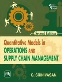 Enlarge image Cover: Quantitative Models In Operations And Supply Chain Management - PHI Learning