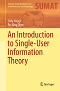 Cover: An Introduction to Single-User Information Theory - Springer