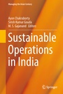 Cover: Sustainable Operations in India - Springer