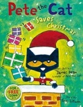 Cover: Pete the Cat Saves Christmas - HarperCollins