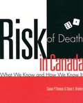 Cover: Risk of Death in Canada - University of Alberta Press