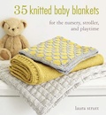 Cover: 35 Knitted Baby Blankets - CICO Books