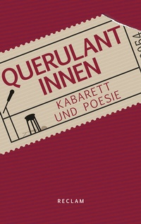 Enlarge image Cover: Querulantinnen - Reclam