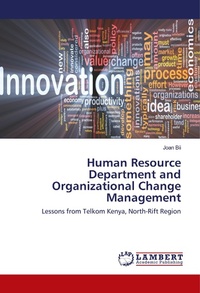 Abbildung von: Human Resource Department and Organizational Change Management - LAP Lambert Academic Publishing