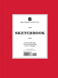Enlarge image Cover: Large Sketchbook (Ruby Red) - Watson-Guptill