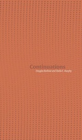 Cover: Continuations - University of Alberta Press