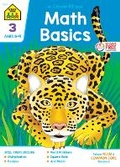 Cover: School Zone Math Basics Grade 3 Workbook - School Zone