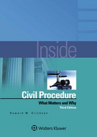 Abbildung von: Inside Civil Procedure - Aspen Publishers Inc.,U.S.