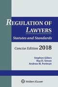 Cover: Regulation of Lawyers - Aspen Publishers
