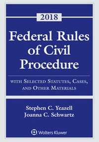 Abbildung von: Federal Rules of Civil Procedure - Aspen Publishers