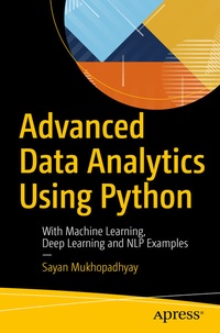 Enlarge image Cover: Advanced Data Analytics Using Python - Apress