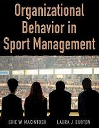 Enlarge image Cover: Organizational Behavior in Sport Management - Human Kinetics