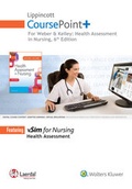 Cover: Lippincott CoursePoint+ for Weber: Health Assessment in Nursing - Lippincott Williams and Wilkins