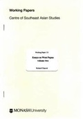 Cover: The Land of Papua and the Indonesian State Vol 2 - Monash Asia Institute