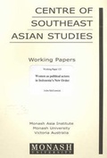 Cover: Women as Political Actors in Indonesia's New Order - Monash Asia Institute