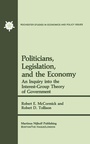 Cover: Politicians, Legislation, and the Economy - Springer