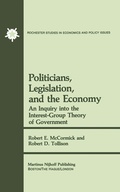Cover: Politicians, Legislation, and the Economy - Springer