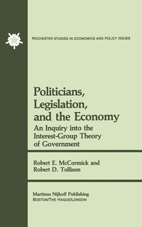 Enlarge image Cover: Politicians, Legislation, and the Economy - Springer