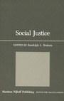 Cover: Social Justice - Kluwer Academic Publishers