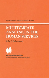 Enlarge image Cover: Multivariate Analysis in the Human Services - Springer