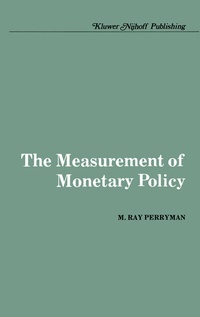Enlarge image Cover: The Measurement of Monetary Policy - Springer
