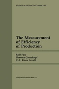 Cover: The Measurement of Efficiency of Production - Kluwer Academic Publishers