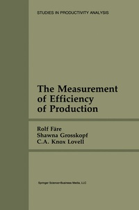 Enlarge image Cover: The Measurement of Efficiency of Production - Springer
