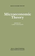 Cover: Microeconomic Theory - Springer