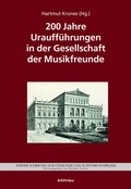 Cover: 200 Jahre Urauff&uuml;hrungen in der Gesellschaft der Musikfreunde - B&ouml;hlau