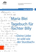 Cover: Maria Blei: Tagebuch f&uuml;r Tochter Billy - B&ouml;hlau
