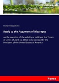 Cover: Reply to the Argument of Nicaragua - Hansebooks
