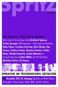 Abbildung von: DNA-Sequenzen - Neue Lyrik aus Rumänien - Böhlau